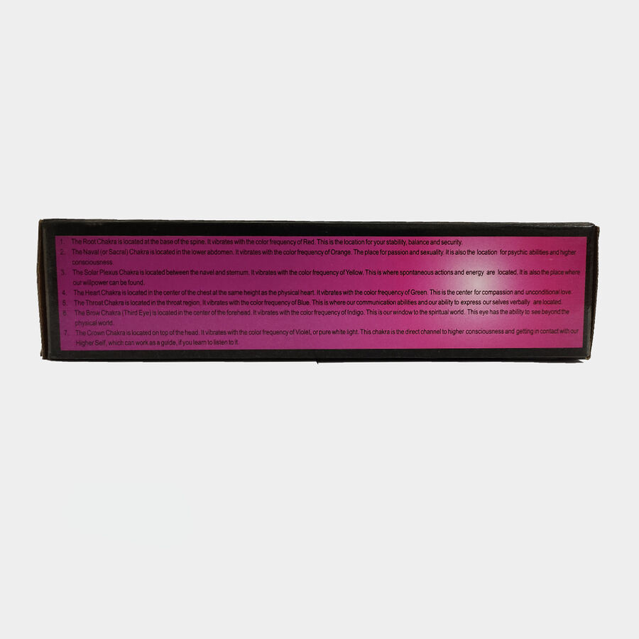 7 Chakra Agarbatti / Incense Sticks, , large image number null