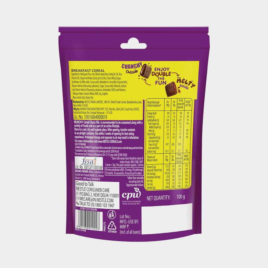 Munch Choco Fills, , large image number null