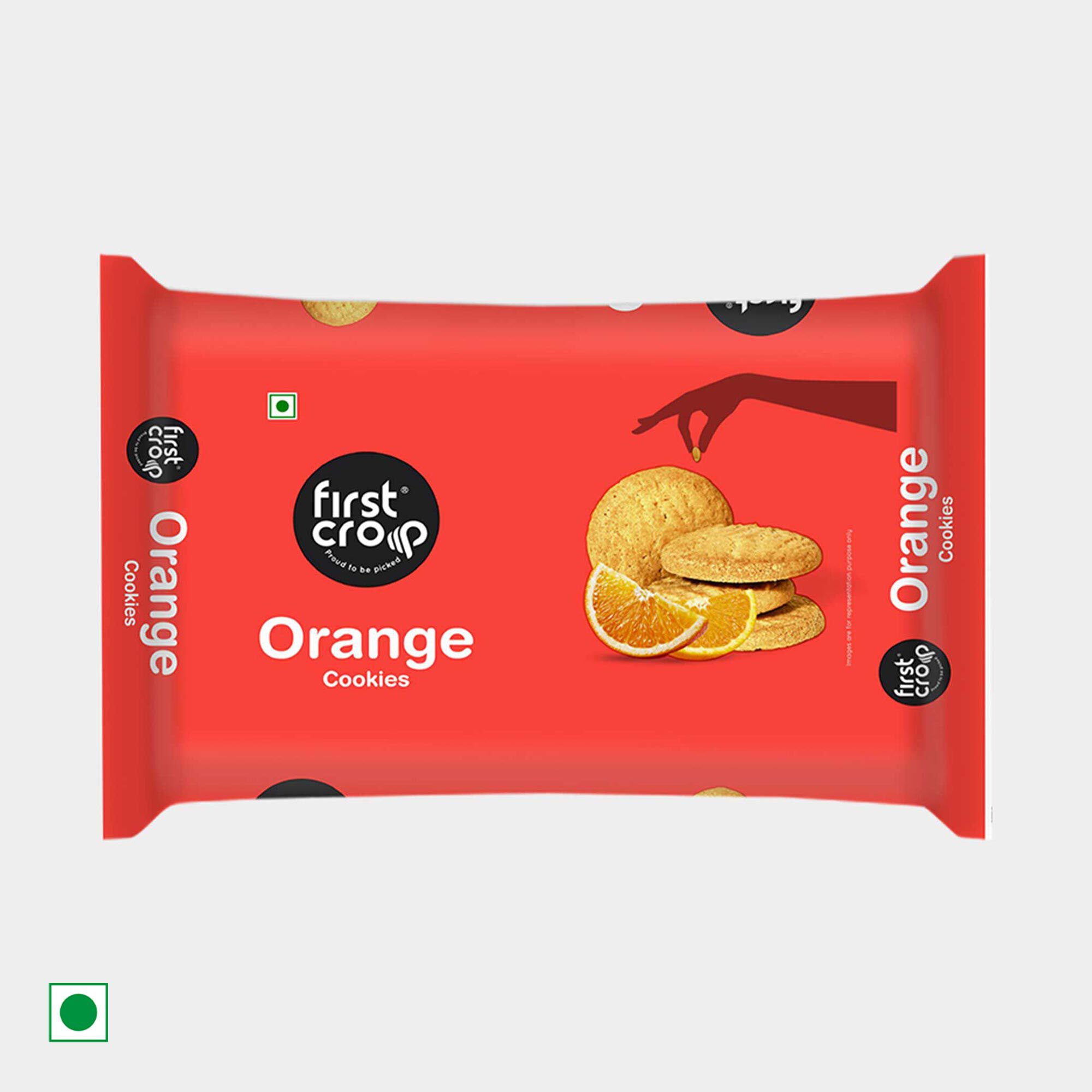 First Crop Orange Cookies | Vishal Mega Mart India