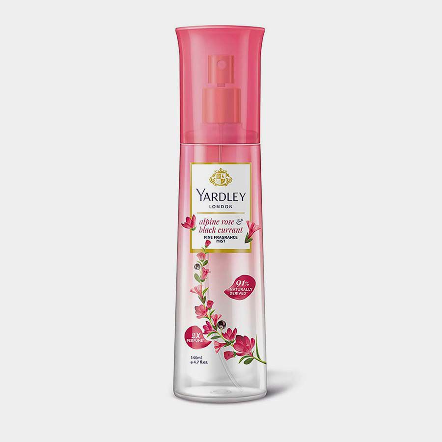 Rose & Black Currant Body Spray Mist, , large image number null