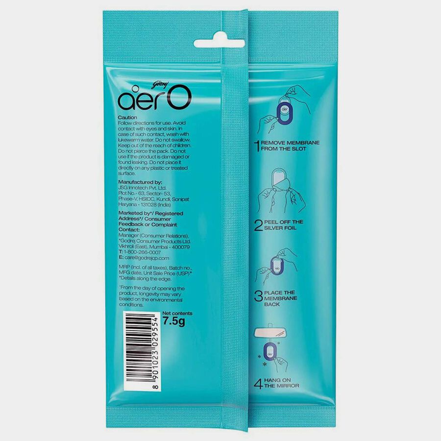 Hanging Car Air Freshner - Cool Aqua, , large image number null
