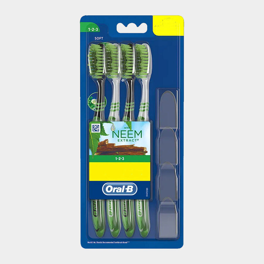 Neem Soft Tooth Brush, , large image number null
