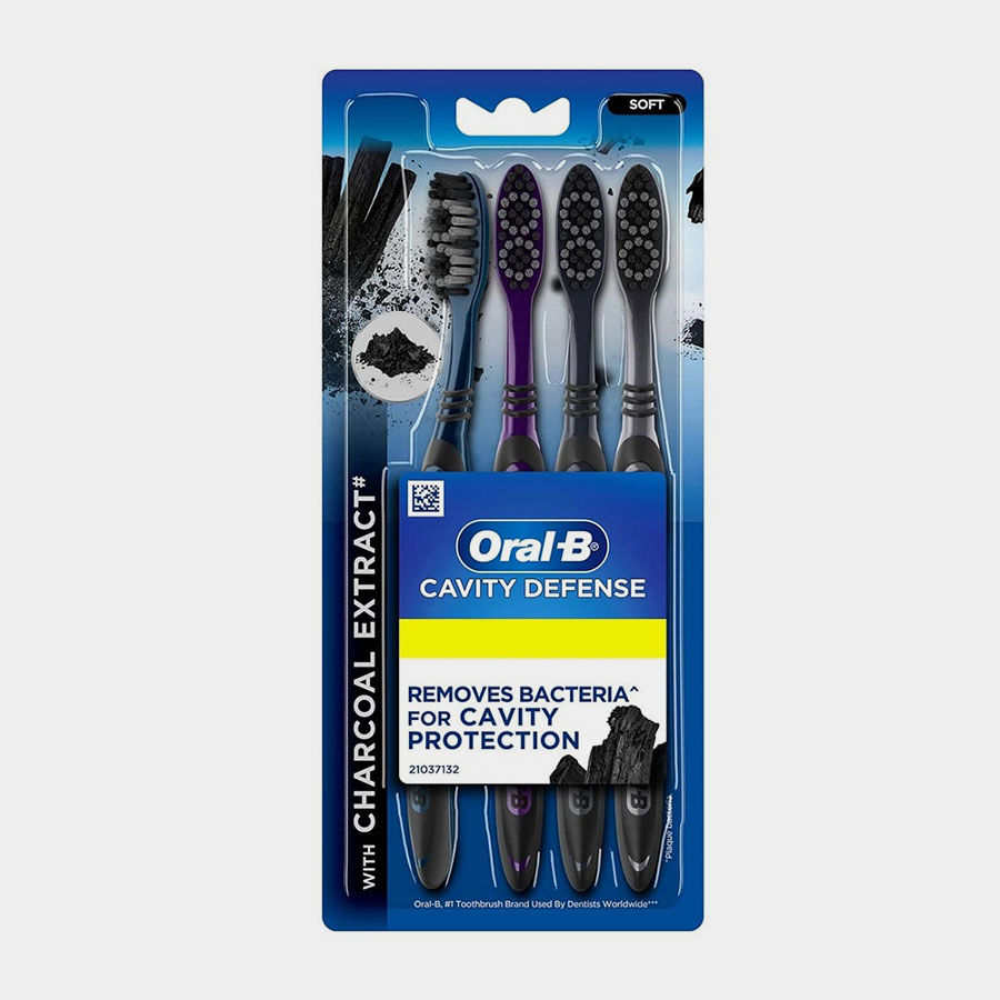 Cavity Defence Charcoal - Medium Tooth Brush, , large image number null