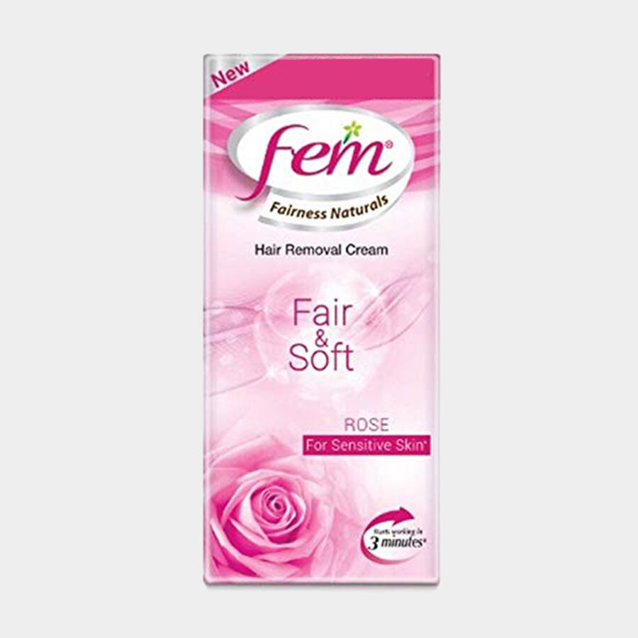 Rose Anti Darkening Hair Removal Cream, , large image number null