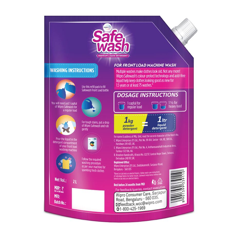 Liquid Detergent Front Load, , large image number null