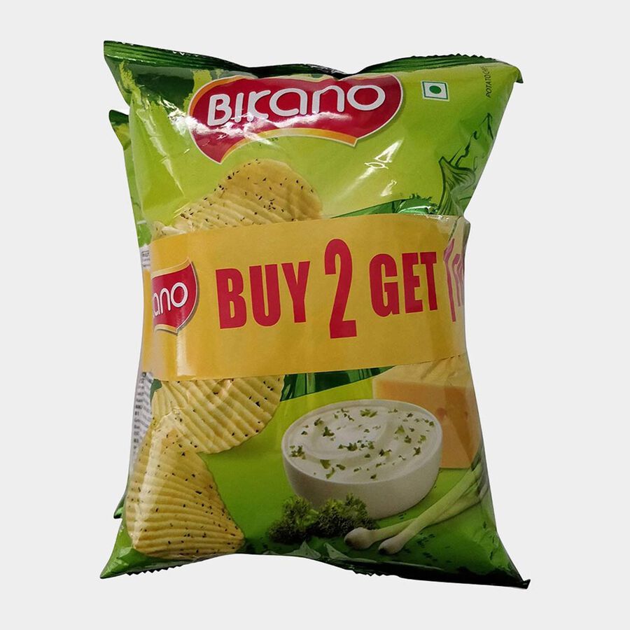 Yummy Chips Cream & Onion Combo Of 3, , large image number null