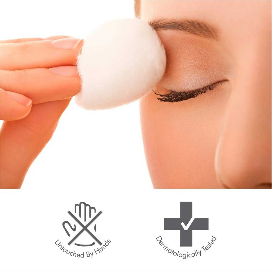 Tulips White Cotton Balls 50 Pcs., , large