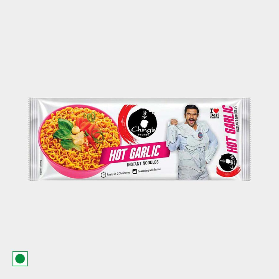 Hot Garlic Instant Noodles, , large