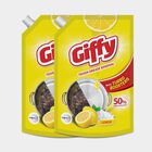 Giffy Lemon With Turbo Boosters Liquid Dishwash Gel, , small