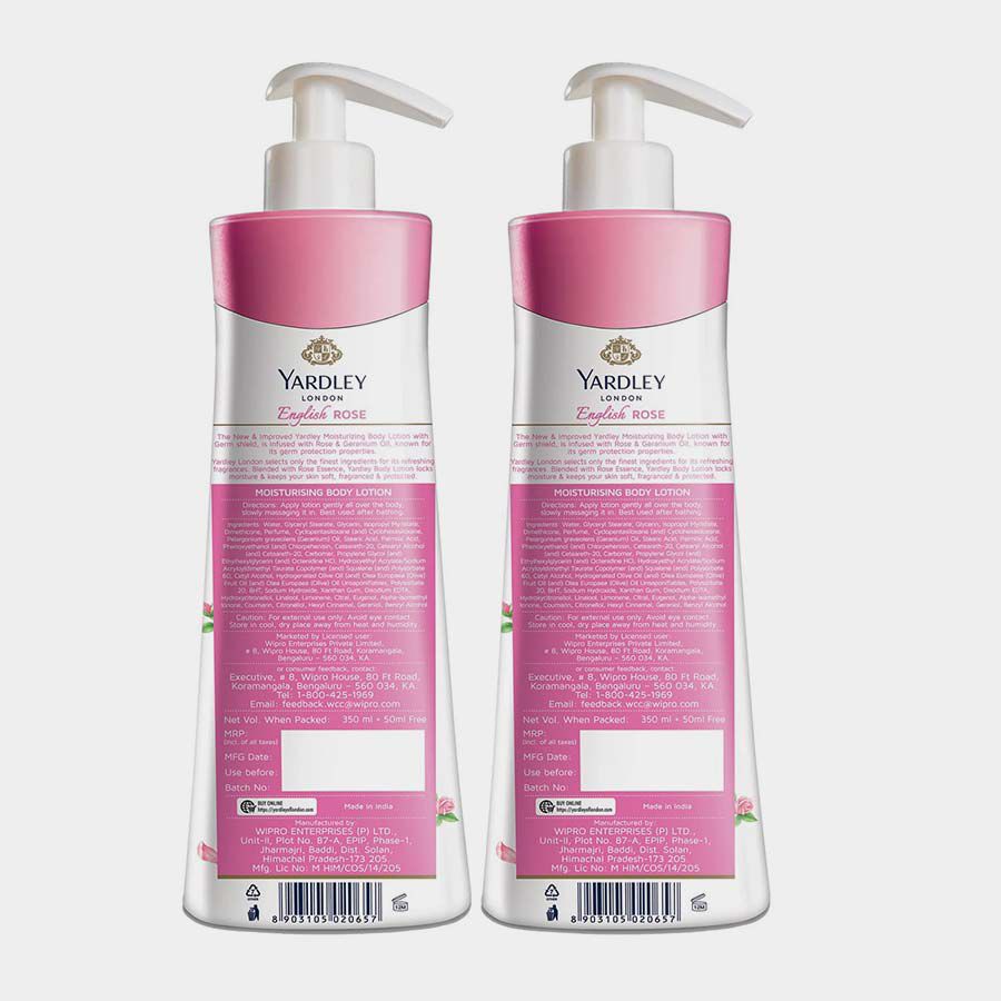 English Rose Moisturising Body Lotion, , large image number null