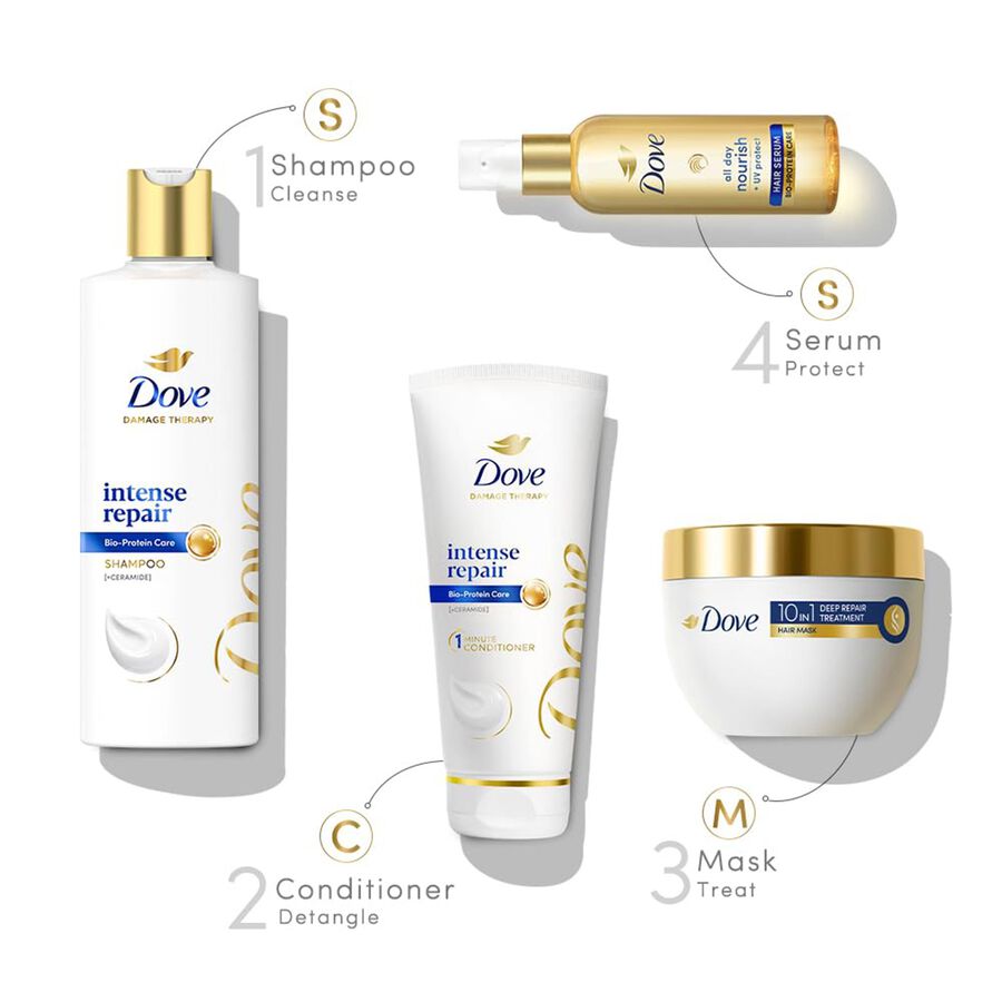 10 In 1 Deep Repair Treatment Hair Mask With 8% Bio Protein Fusion, , large