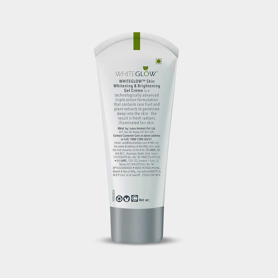 Whiteglow Skin Brightening Gel Cream SPF 25 Pa+++, , large image number null