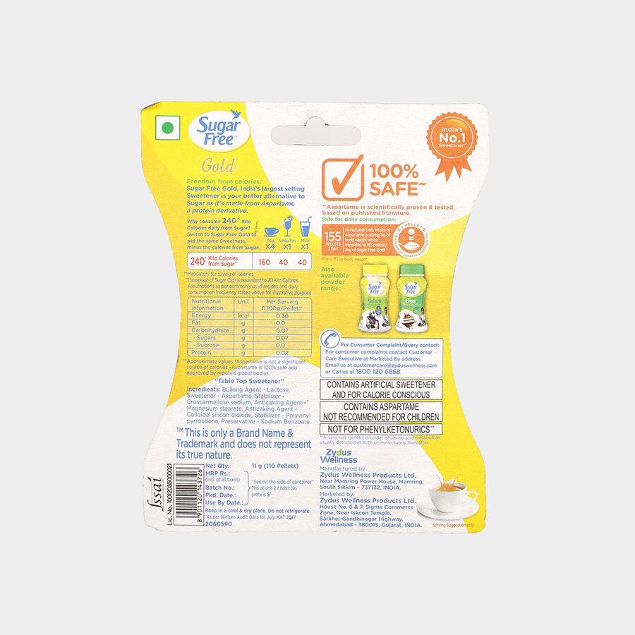 Gold 110 Pellets, , large image number null
