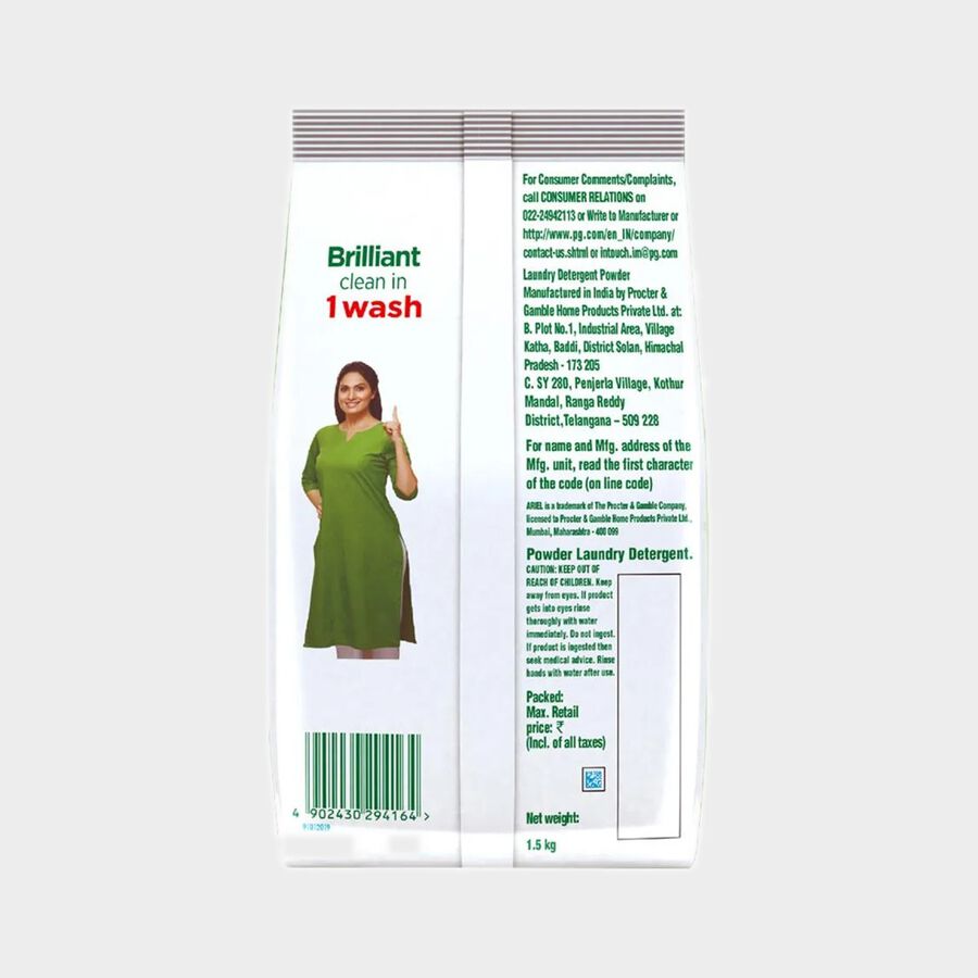 Complete Semi-auto & Hand-wash Detergent Powder, , large image number null