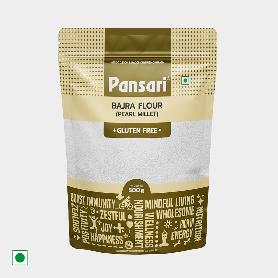 ग्लूटेन मुक्त बाजरे का आटा, , large
