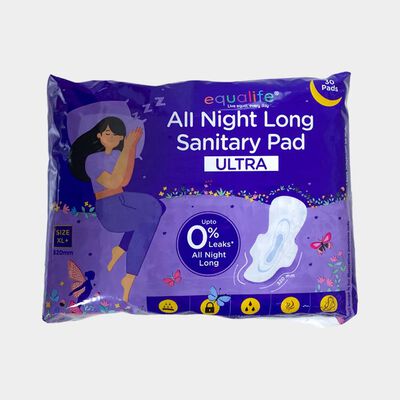All Night Long Sanitry Pad - XL+