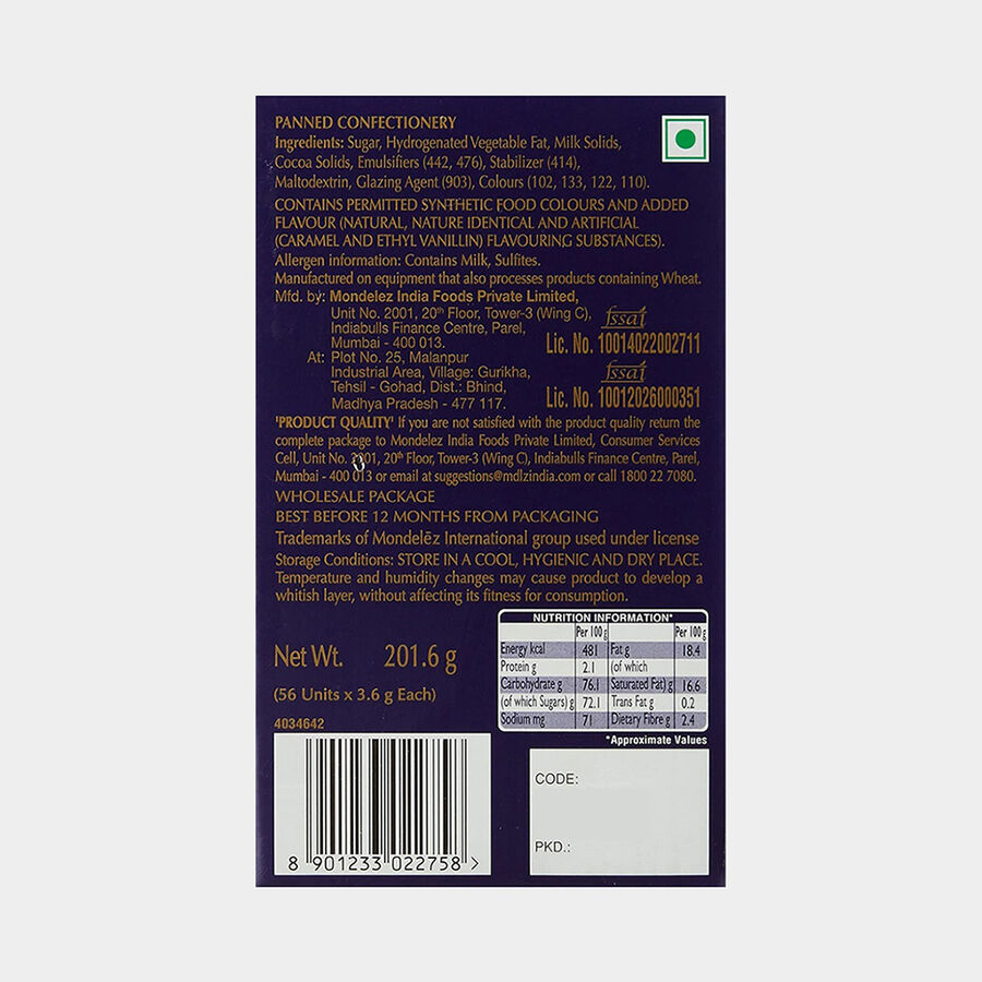 Dairy Milk Shots Chocolate, , large image number null
