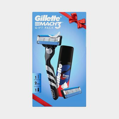 Mach3+Foam Gift Pack, Men
