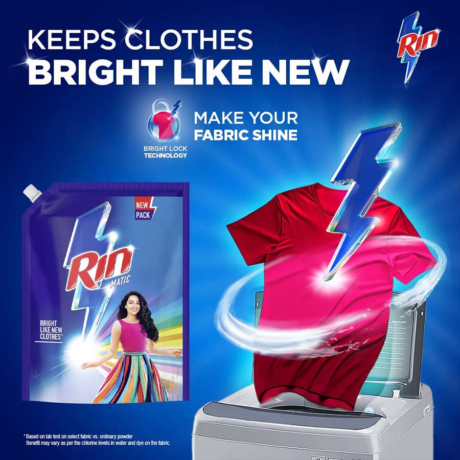 Rin Matic Liquid Detergent - Top Load, , large image number null