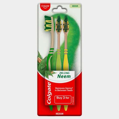 Zigzag Neem Medium Tooth Brush