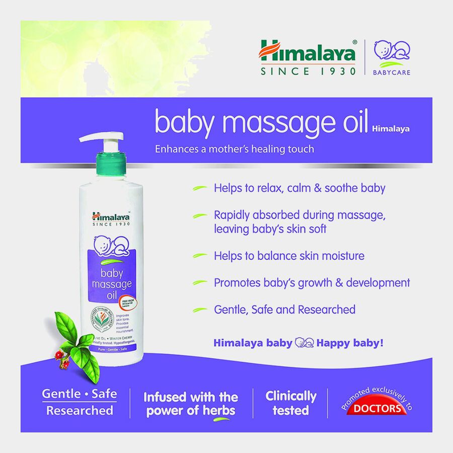 Baby Massage Oil, , large image number null