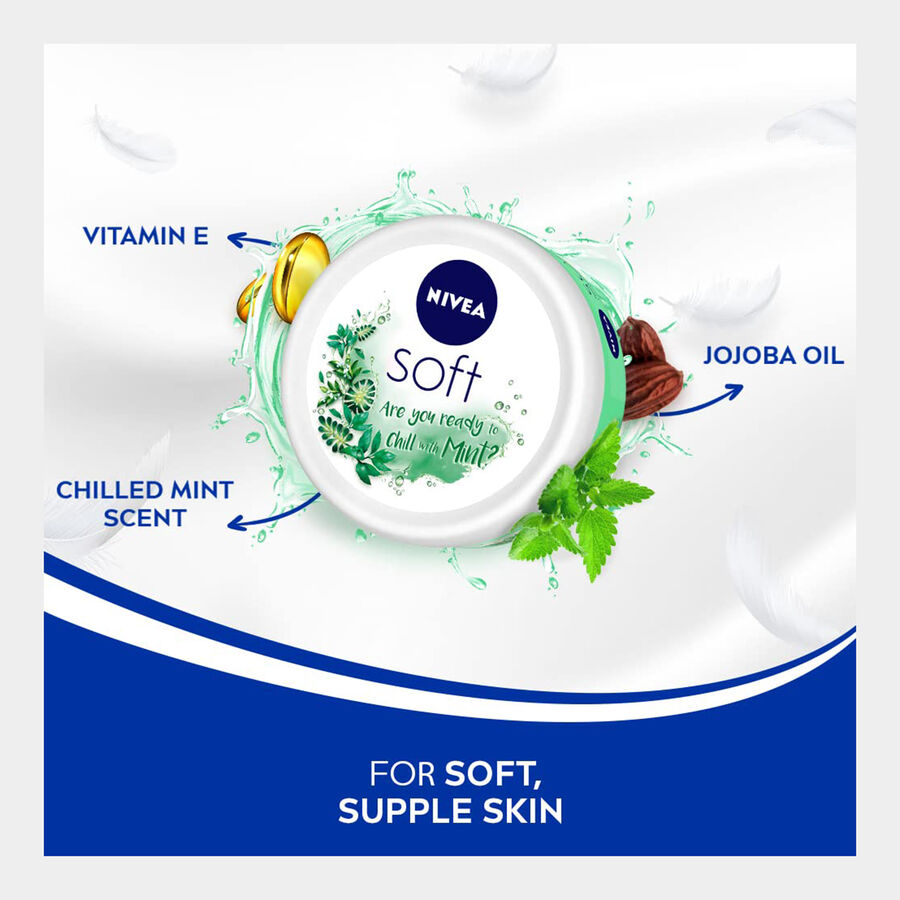 Soft Light Mositurising Cream -Chilled Mint, , large image number null