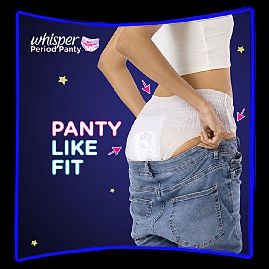 Super Absorbent Period Panty M-L, , large