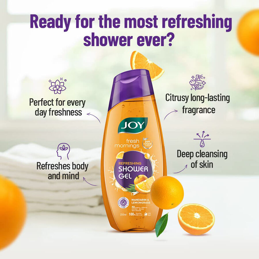 Refreshing Mandarin & Lemongrass Shower Gel, , large image number null