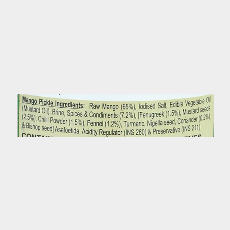 Mango Pickle Mustard Oil, , large image number null