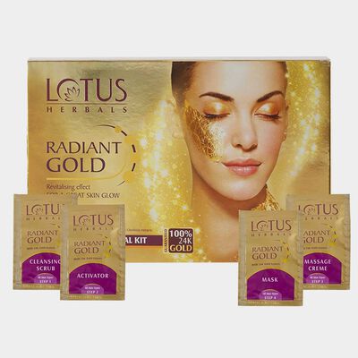 Radiant Gold Cellular Glow Salon Grade Facial Kit