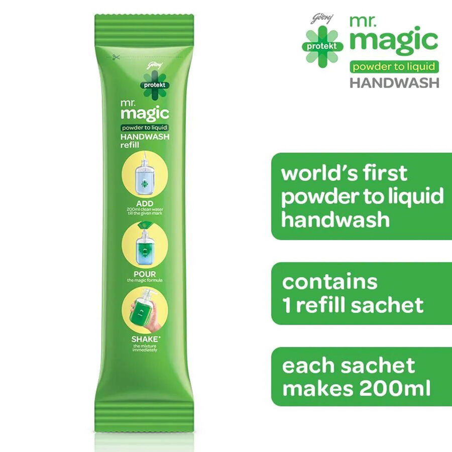 Protekt Mr magic neem and Aloe vera handwash refill, , large image number null