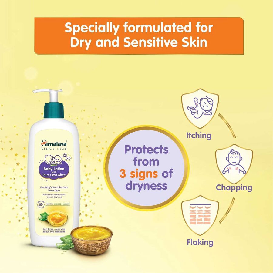 Baby Lotion With Pure Cow Ghee, , large image number null