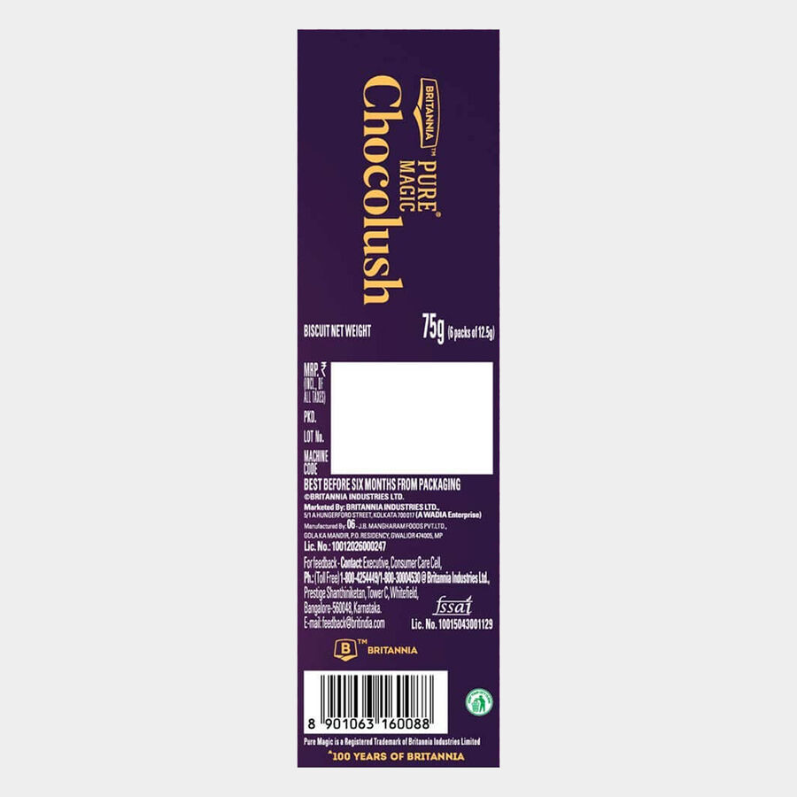 Britannia Pure Magic Choco Lush Biscuits, , large image number null