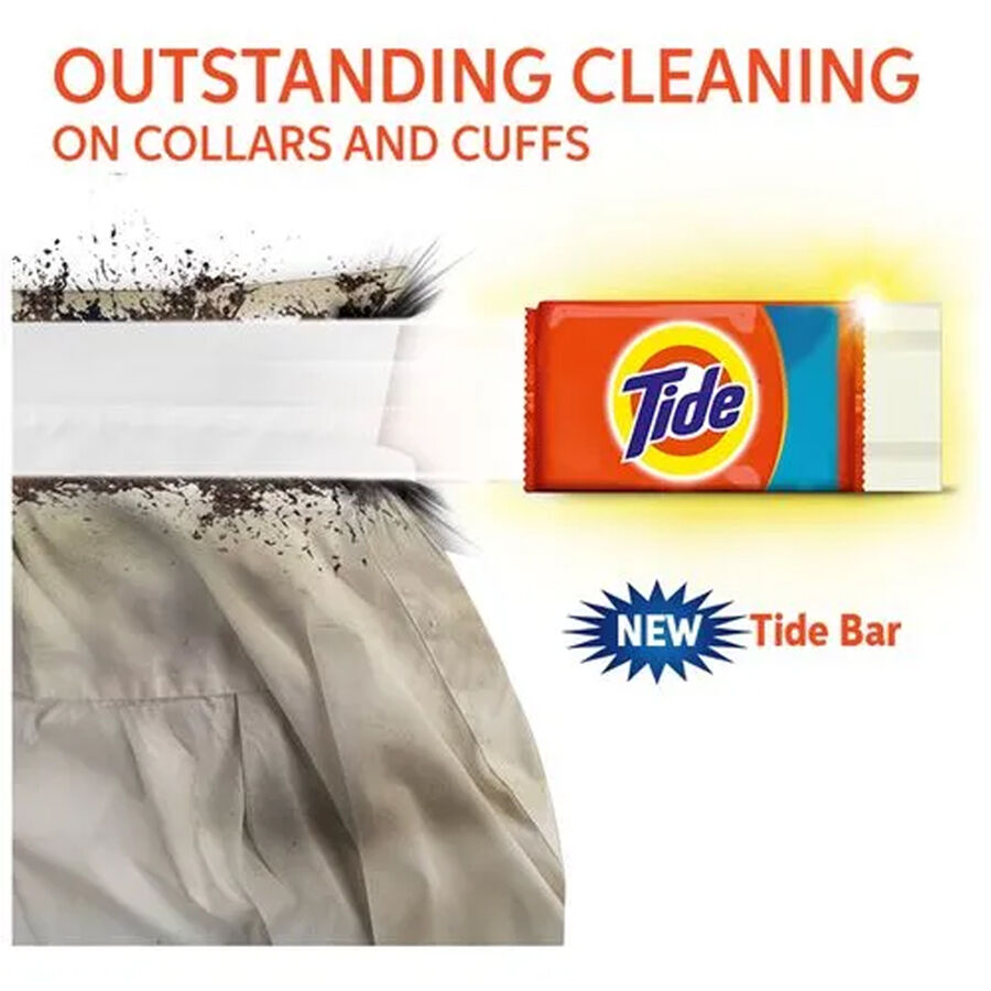 White Detergent Bar, , large image number null