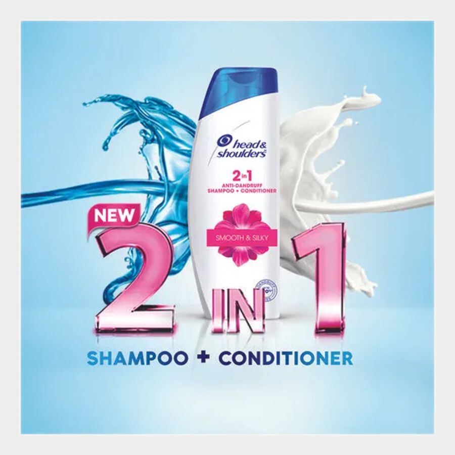 2 in 1 Smooth & Silky Hair Shampoo, , large image number null