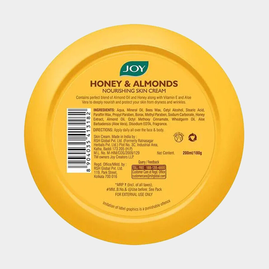 Honey & Almonds Skin Cream, , large image number null