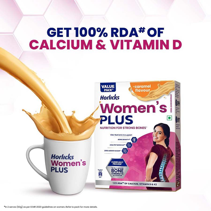 Women's Plus Caramel Malted Drink, , large image number null