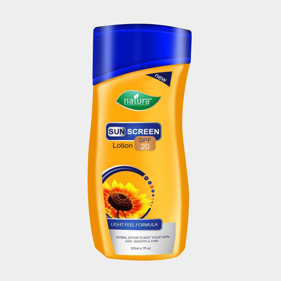 SPF 20 Sunscreen Lotion, , large image number null