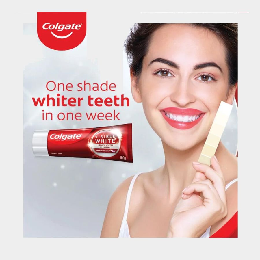 Visible White Tooth Paste, , large image number null