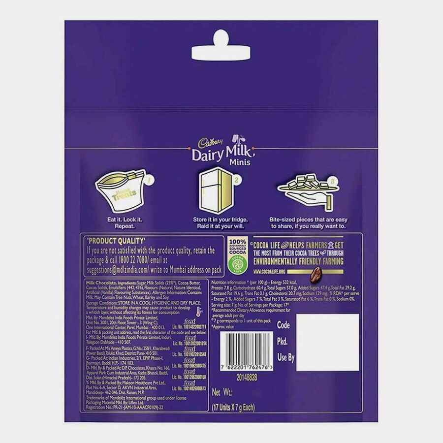 Dairy Milk Home Treat Pack Of 17, , large image number null