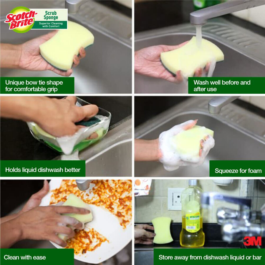 Scrub Sponge, , large image number null
