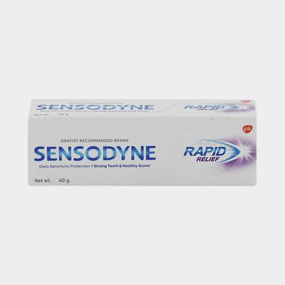 Rapid Relief Toothpaste