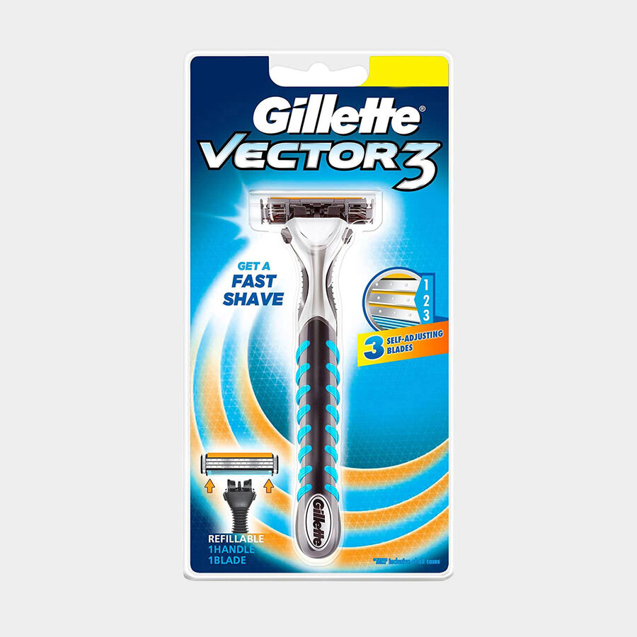 Vector 3 Shaving Razor, 1 Pc., large image number null