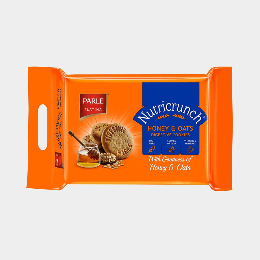 Nutricrunch Honey&Oats Digestive Cookies, , large image number null