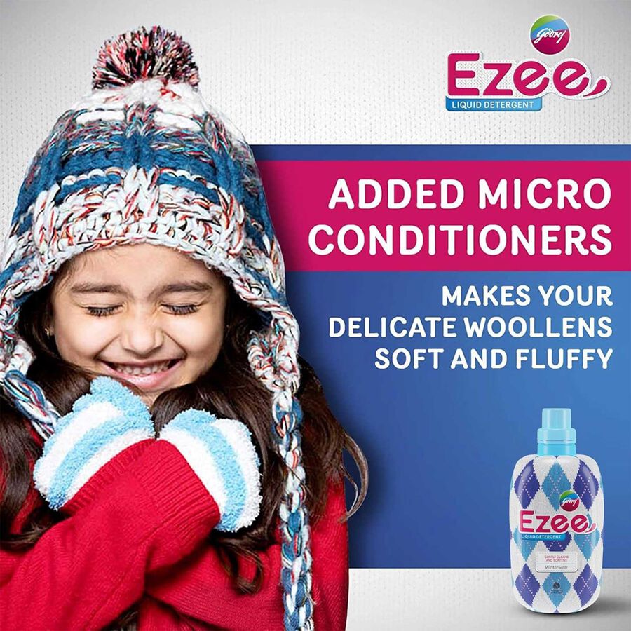 Ezee Liquid Detergent 1Kg bottle + 1Kg Refill Pouch | Vishal Mega Mart ...