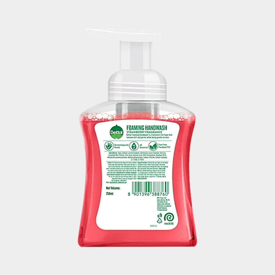 Refill Strawberry Rich Foam Moisturizing Hand Wash, , large