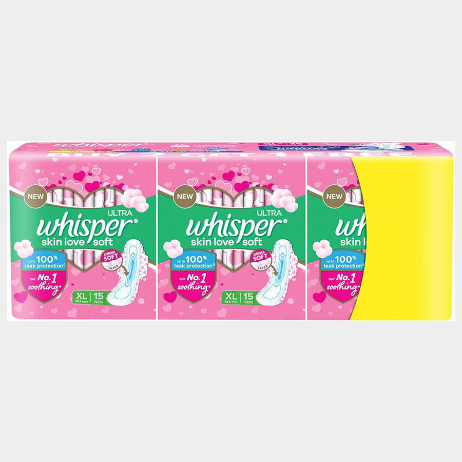Ultra Soft XL Sanitary Pad, , large image number null