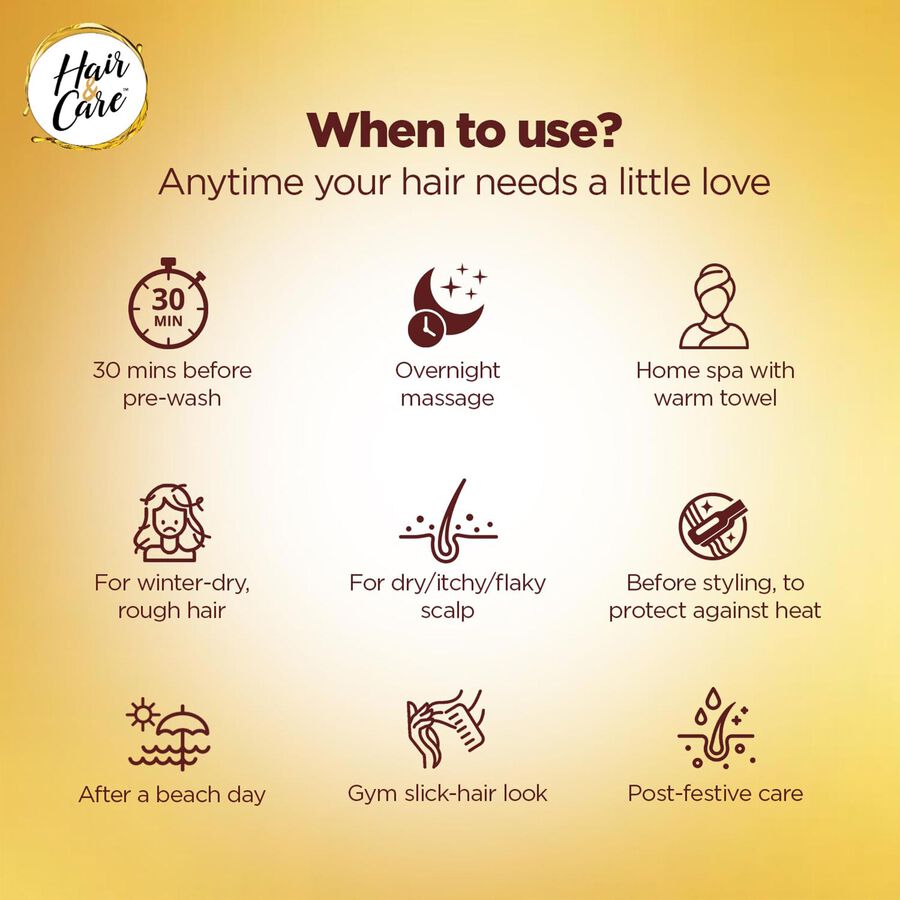 Almond Hair Oil, 500 ml, large