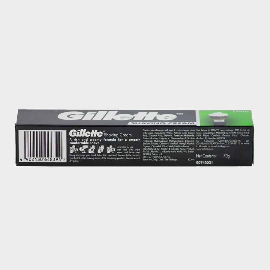 Lime Shaving Cream, 70 g, large image number null