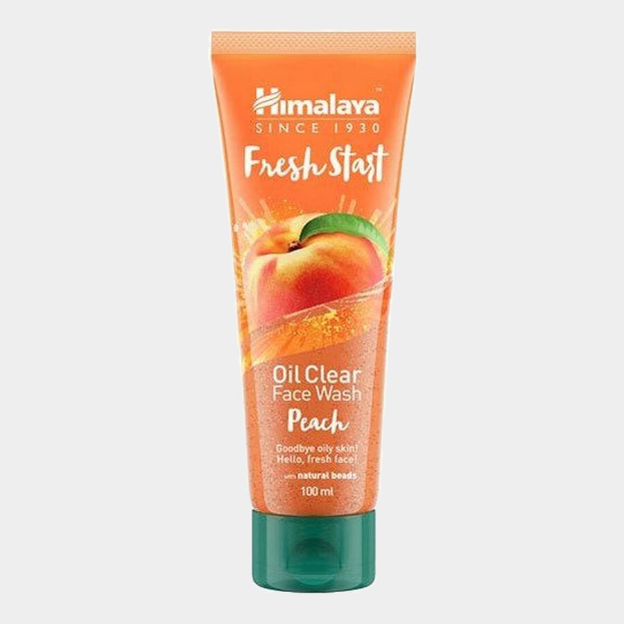 Oil Clear Peach Face Wash, 100 ml, large